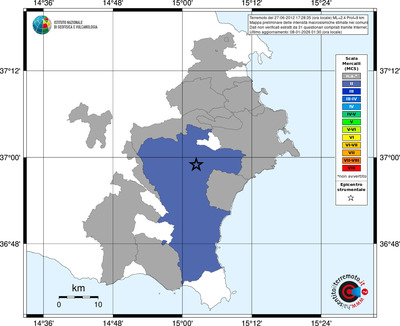 Mappa MCS - territori comuni