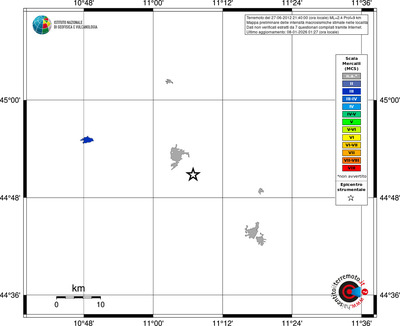 Mappa MCS - territori località