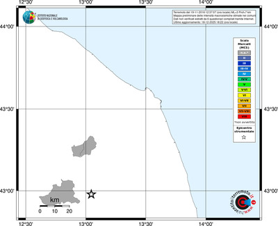 Mappa MCS - territori comuni