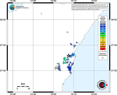 Mappa MCS - territori località