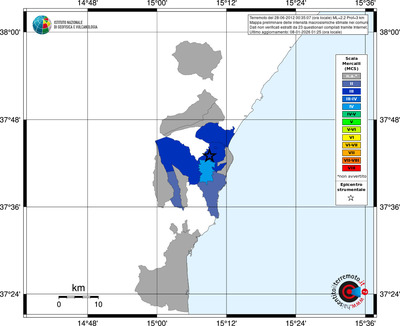 Mappa MCS - territori comuni