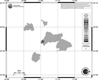 Mappa MCS - territori comuni