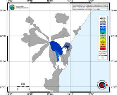 Mappa MCS - territori comuni