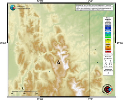 Mappa MCS - località