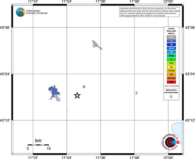 Mappa MCS - territori località
