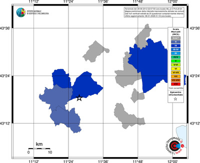 Mappa MCS - territori comuni