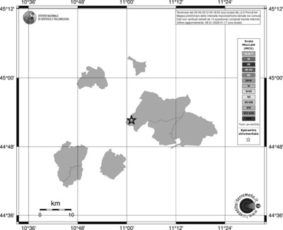 Mappa MCS - territori comuni