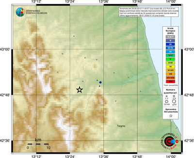 Mappa EMS - località