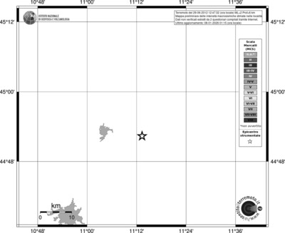 Mappa MCS - territori località