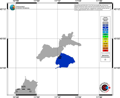 Mappa MCS - territori comuni