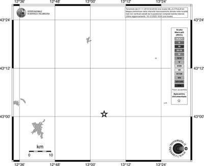 Mappa MCS - territori località