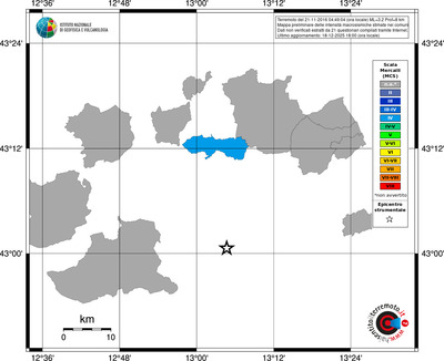 Mappa MCS - territori comuni