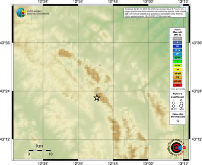 Mappa MCS - località