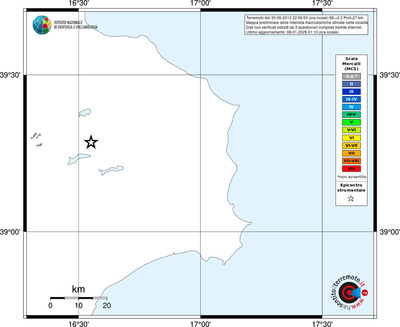 Mappa MCS - territori località