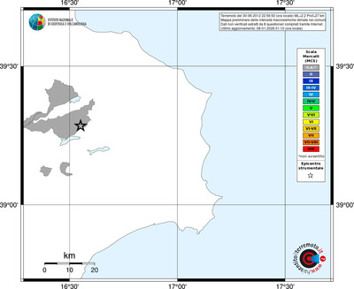 Mappa MCS - territori comuni