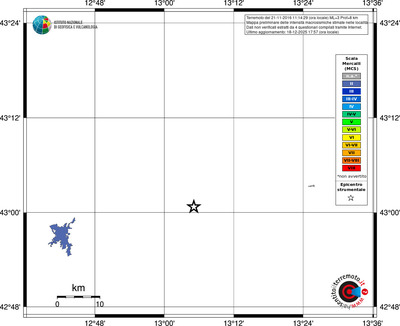 Mappa MCS - territori località
