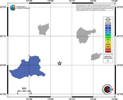 Mappa MCS - territori comuni