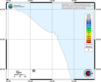 Mappa MCS - territori località