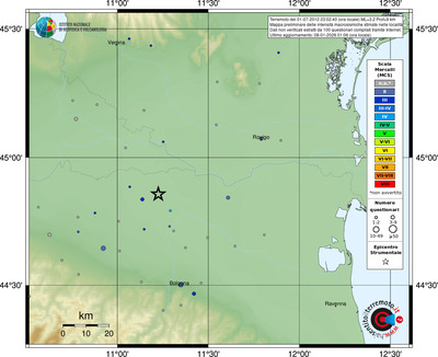 Mappa MCS - località