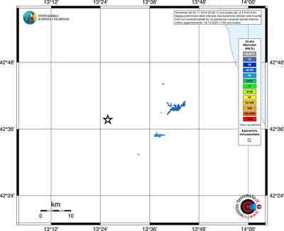 Mappa MCS - territori località