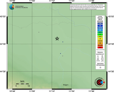 Mappa MCS - località