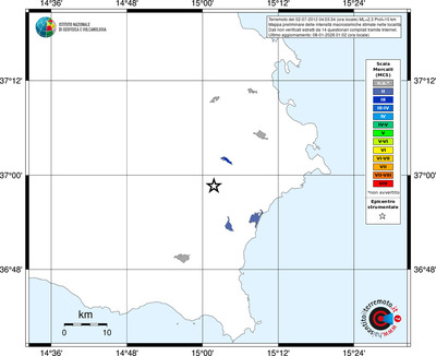 Mappa MCS - territori località