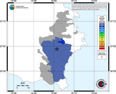Mappa MCS - territori comuni