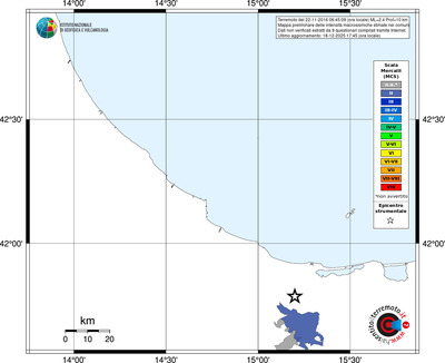 Mappa MCS - territori comuni