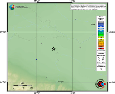 Mappa MCS - località
