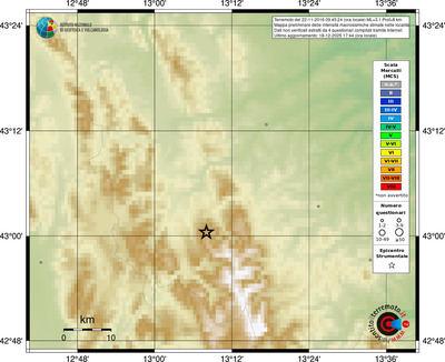 Mappa MCS - località