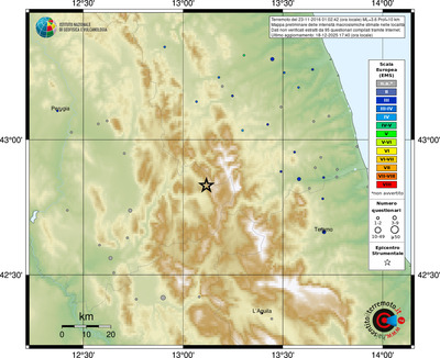 Mappa EMS - località