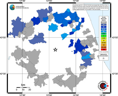 Mappa MCS - territori comuni