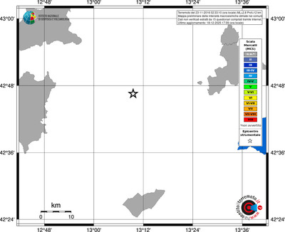 Mappa MCS - territori comuni