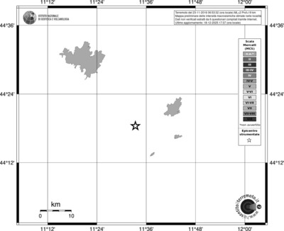 Mappa MCS - territori località