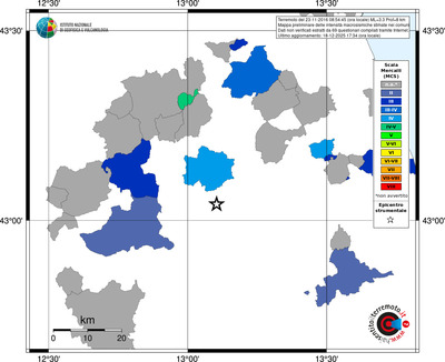 Mappa MCS - territori comuni
