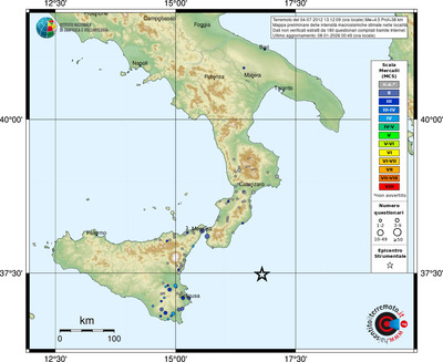 Mappa MCS - località