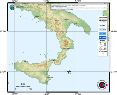Mappa comuni con almeno 3 questionari