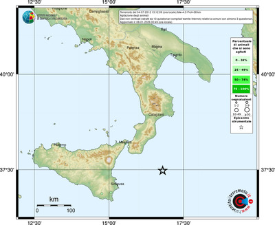 Mappa comuni con almeno 3 questionari
