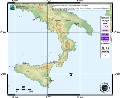 Mappa comuni con almeno 3 questionari