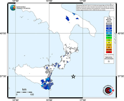 Mappa MCS - territori comuni
