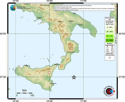Mappa comuni con almeno 3 questionari