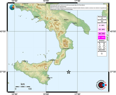 Mappa comuni con almeno 3 questionari