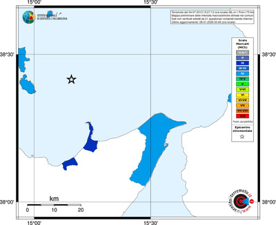 Mappa MCS - territori comuni