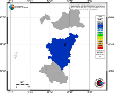 Mappa EMS - territori comuni