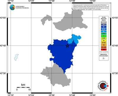 Mappa MCS - territori comuni