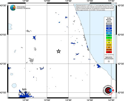 Mappa MCS - territori località