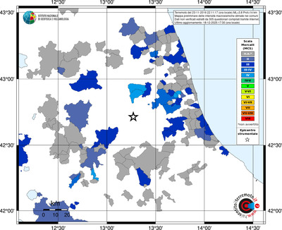 Mappa MCS - territori comuni