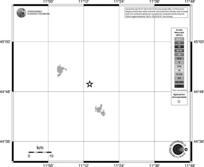 Mappa MCS - territori località