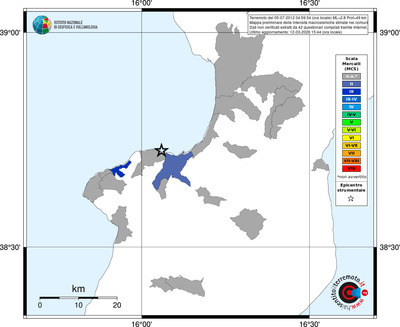 Mappa MCS - territori comuni