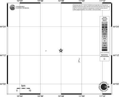 Mappa MCS - territori località